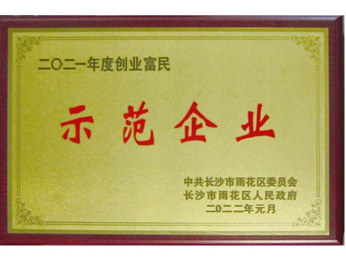 示范企业